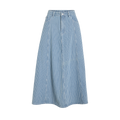 VILA Komma Midi Skirt