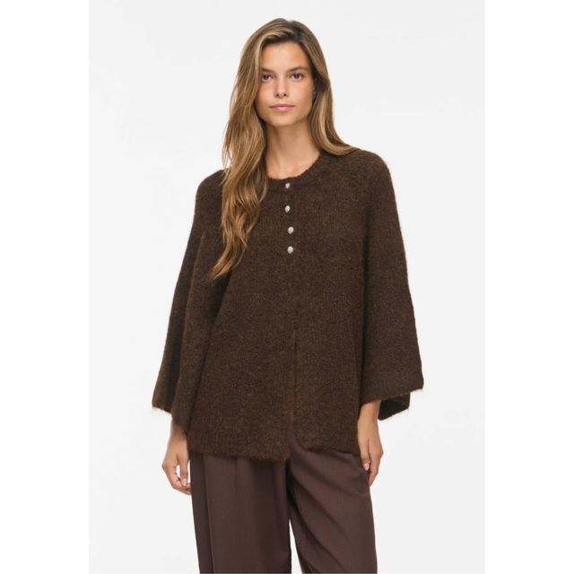 VILA Vibows 3/4 Knit Cardigan