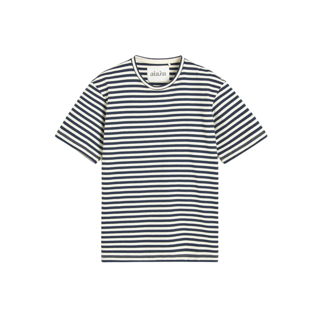 Aiayu Classic Circular Tee Striped