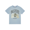 Ganni Animals Relaxed T-shirt