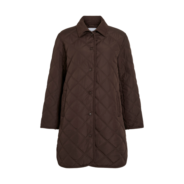 VILA Quila L/S Corduroy Quilt Long