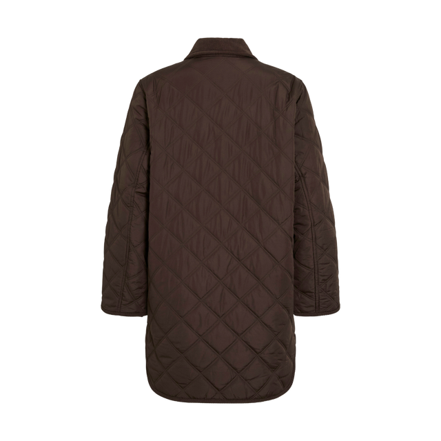 VILA Quila L/S Corduroy Quilt Long