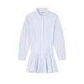 Ganni Stripe Cotton Buttoned Mini