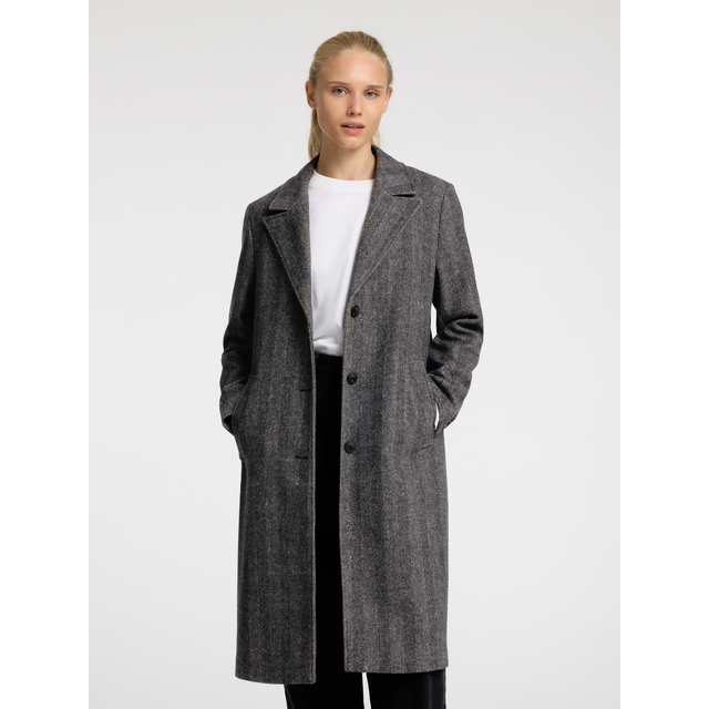 Selected Femme SLFNEW ALMA WOOL COAT HERRING