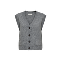 JDY Super Life S/L V-Neck Vest Knit