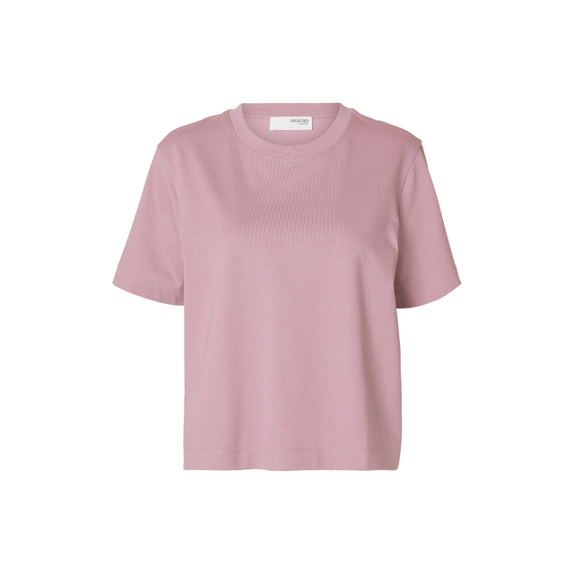 Selected Femme T-Shirt Essential SS Boxy Tee Noos