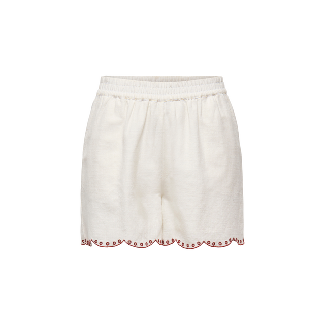 JDY Palma HW Stickerei-Shorts