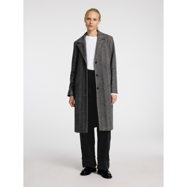 Selected Femme SLFNEW ALMA WOOL COAT HERRING