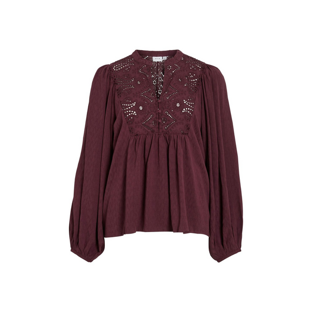 VILA Tyra Lace Top
