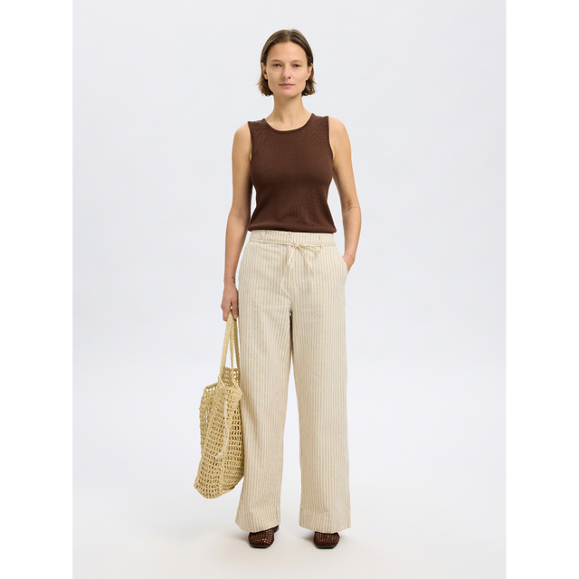Selected Femme – Johanne HW – Gestreifter, langer Gürtel