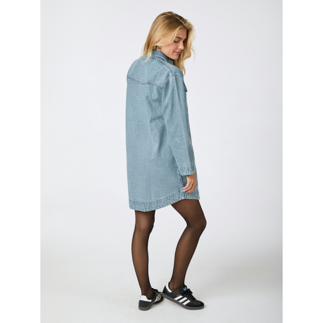 Neo Noir Paras Denim Dress