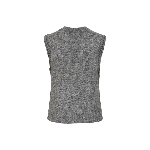 JDY Malone S/L O-neck Vest Knit