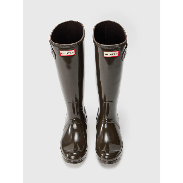 Hunter Womens Original Tall Gloss Boo