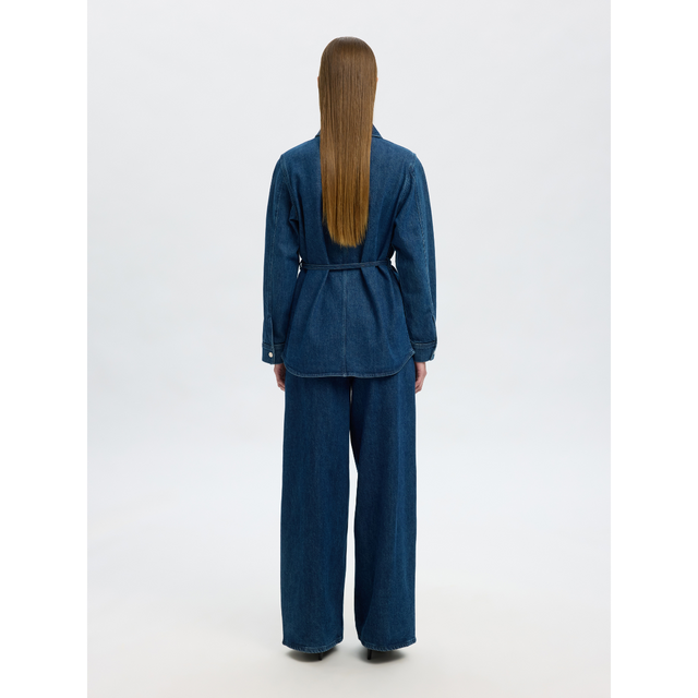 Selected Damen – Entspanntes Selma-Noa-Jeanshemd