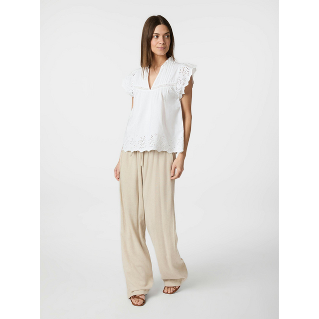 Neo Noir Kyoti Embroidery Top