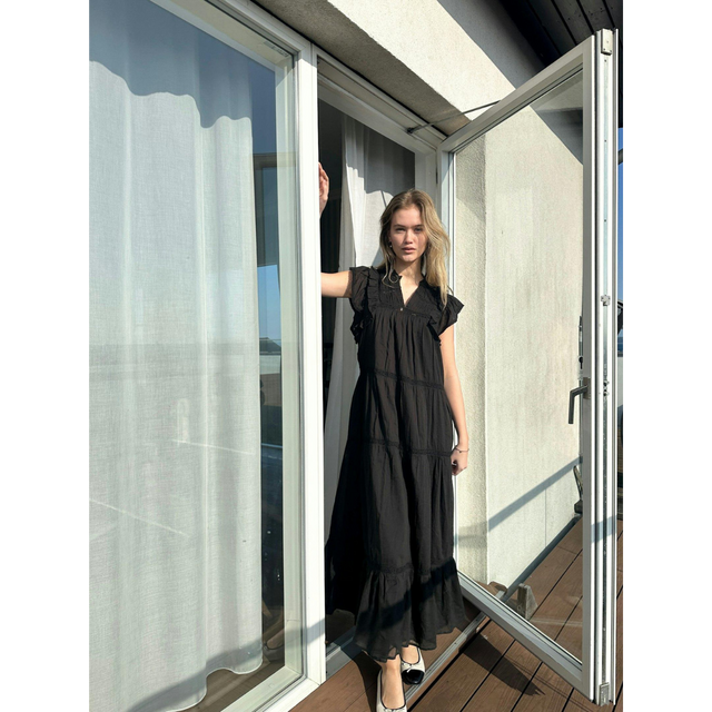 Neo Noir-Ankita S Voile-Kleid