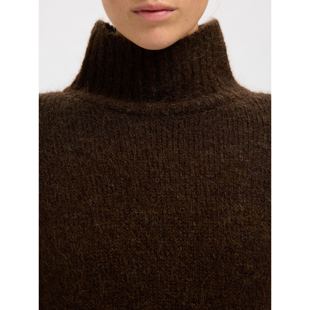 Selected Damen - Gabriella Knit High Neck Noos
