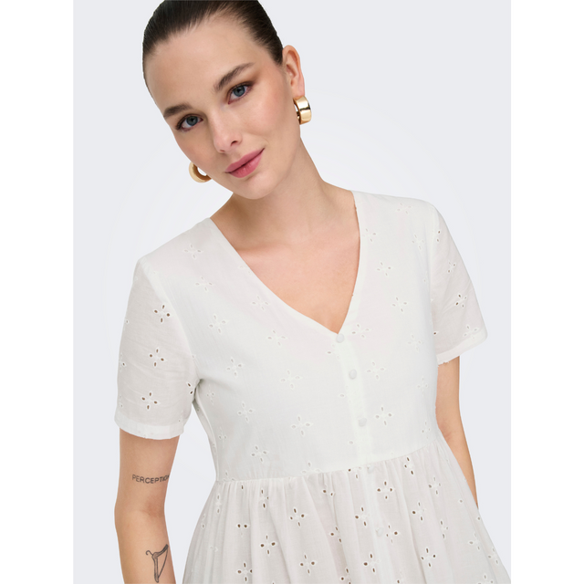 JDY Millie Embroidery Shirt Dress
