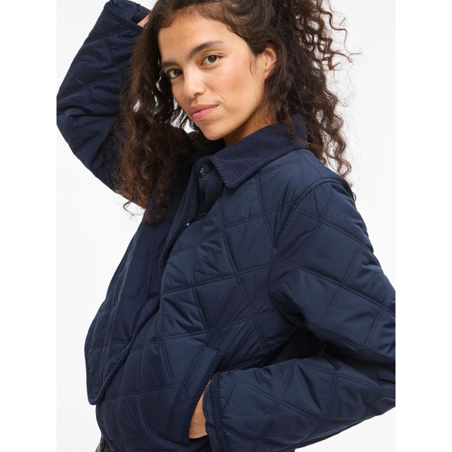 VILA Quila L/S Corduroy Quilt Short
