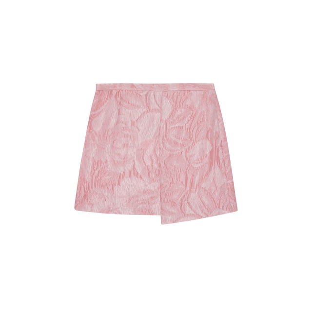 Ganni Textured Cloqué Mini Skirt