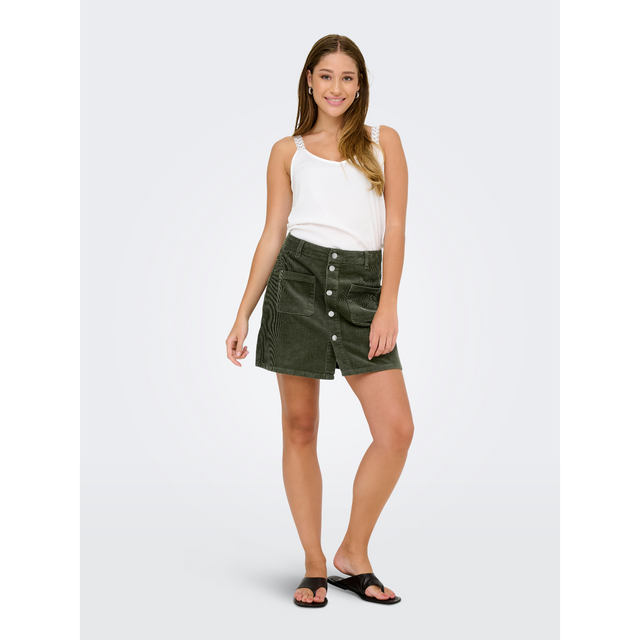 JDY Shiraz Corduroy Skirt PNT Noos
