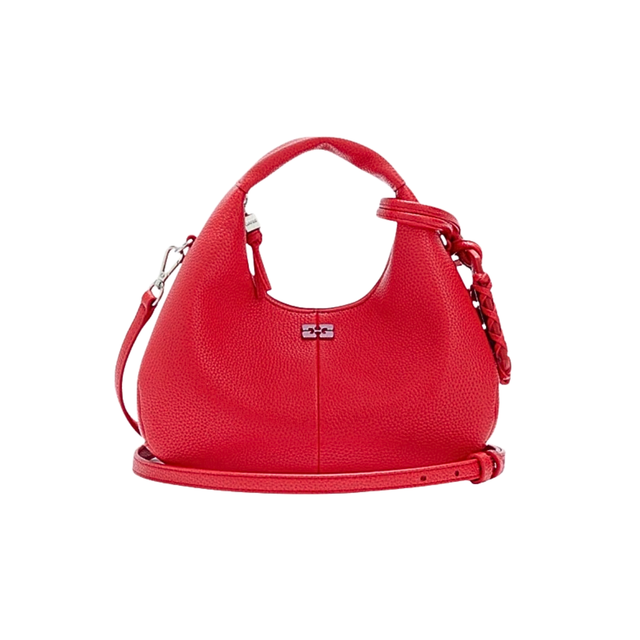 Ganni Hobo Mini Grained