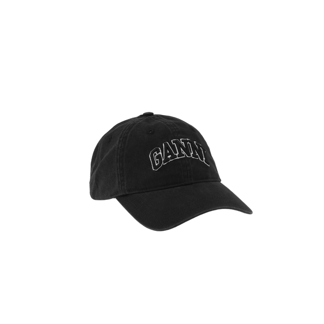 Ganni Washed Cotton Canvas Cap