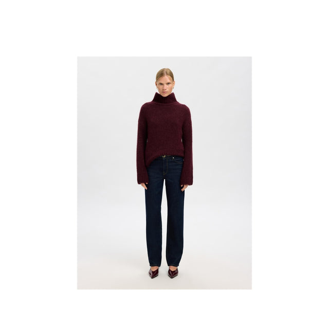 Selected Women Gabriella Knit High Neck Noos