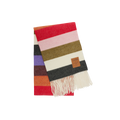 Ganni Double Face Wool Knit Scarf