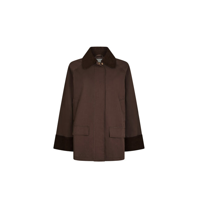 Neo Noir Anastasia Cord Jacket