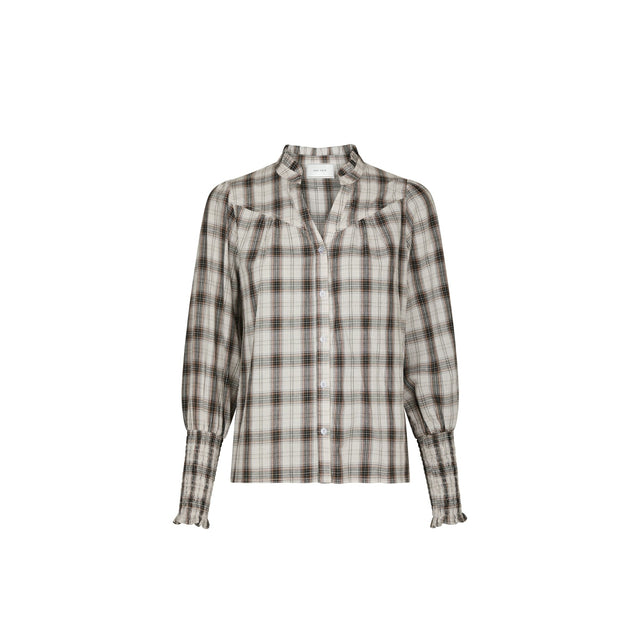 NEO NOIR Camisa Big Check Blouse