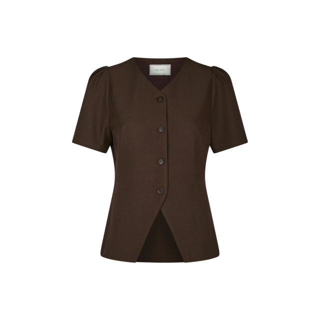 Neo Noir Jules Structure Blouse