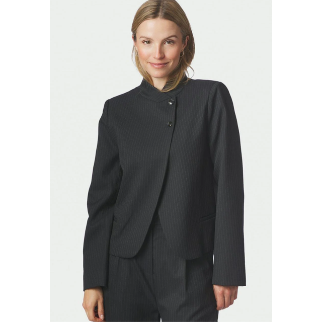 Neo Noir Tiria Slim Pinstripe Blazer