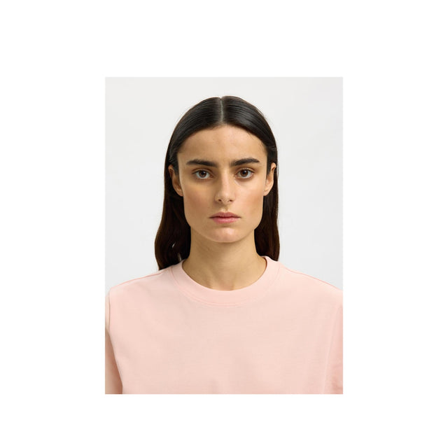 Selected Damen T-Shirt Essential SS Boxy Tee Noos