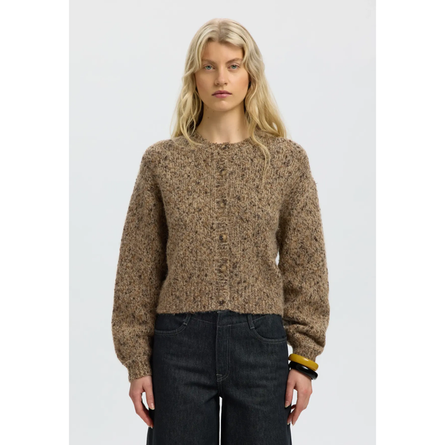 Selected Kat LS Knit Short Cardigan