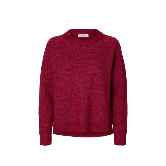 Selected Women Lulu LS Knit O-Neck