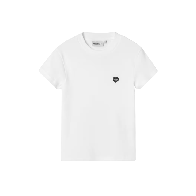 hvid-t-shirt-carhartt-sort-carhartt-hjerte-logo-på-brystet-ses-forfra