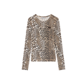 Ganni leo langærmet t-shirt