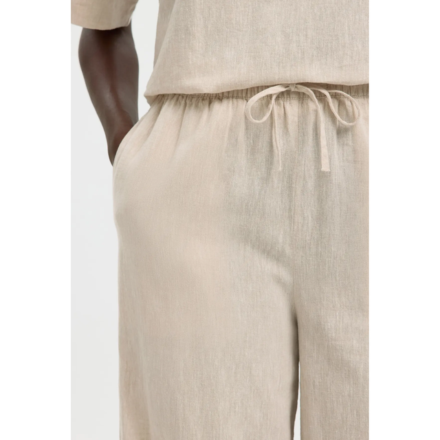 Selected Women Luisa MW Wide Linen Blend Pant