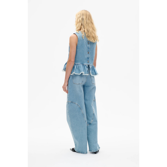 Madinel denim top fra Baum und Pferdgarten - helfigur bag