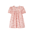Ganni Printed Stretch Cotton Angel Dress